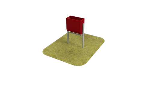 [9573] Basurero 60lt simple